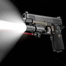 Тактический страйкбол X400 CREE ультра оружие светодиодный M4 винтовка фонарик красный точка лазерный комбо прицел 20 мм рейку EX367