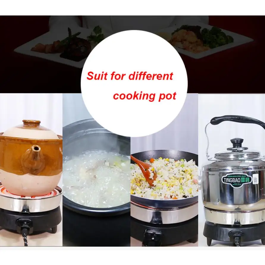 DMWD Mini Electric Cooker Nonradiative Hot Plate Stove For Hotpot Tea Pot  Water Heater Boiler Milk Heating Seat 3H Setting - AliExpress