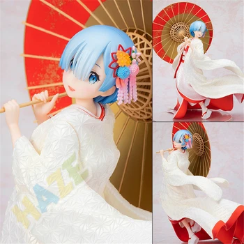 

Anime Re:Life in a different world from zero Model White Kimono Action Figure 29cm PVC New in Box Collection Kids Toy Gift