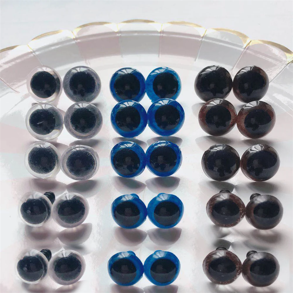 20 шт./компл. из медведя Тедди безопасные глаза для изготовления кукол сделай сам