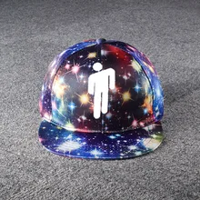 Billie Eilish, бейсбольная кепка, сетчатая Кепка, хип-хоп, человеческая форма, цветная, звездное небо, стиль, кепка для детей, женщин, мужчин, пара фанатов