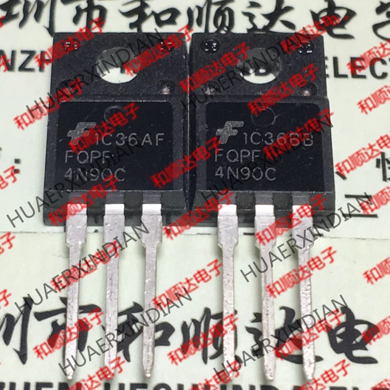 20 шт./лот FQPF4N90C TO-220F 900V 4A
