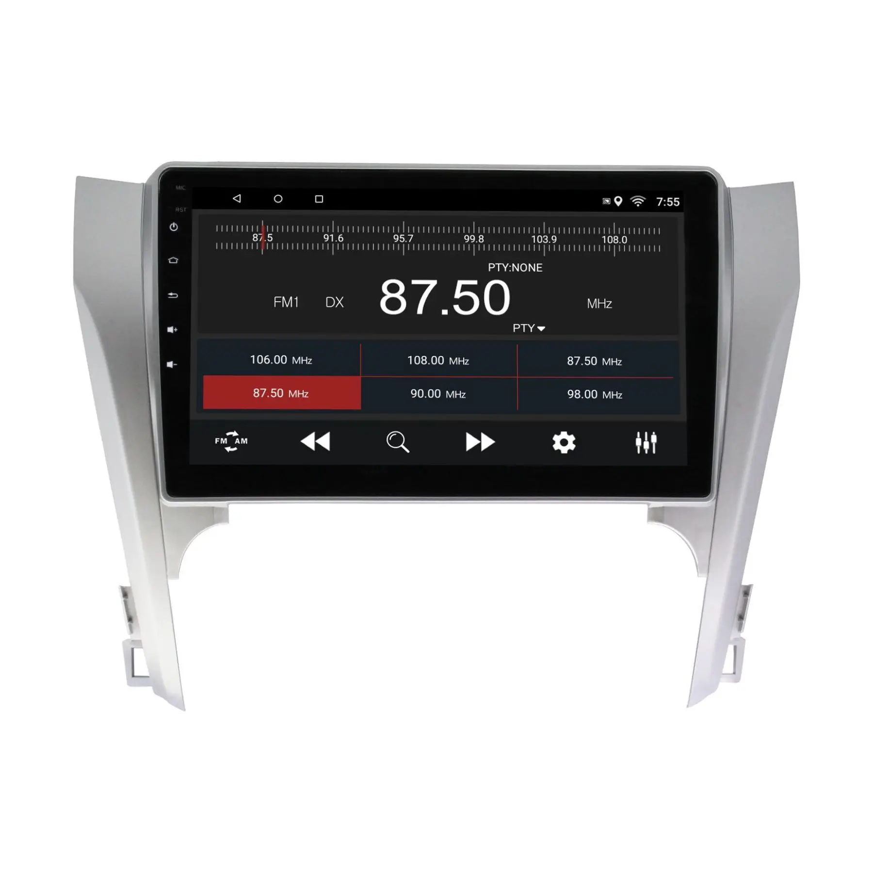Штатная магнитола Wide Media MT1027MF-1/16 для Toyota Camry V55- на Android 6.0.1(+ Камера заднего вида в подарок
