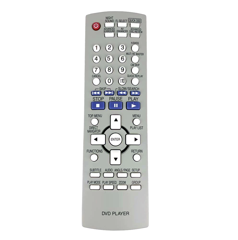 Новый оригинальный пульт дистанционного управления EUR7631190 для DVD плеера PANASONIC