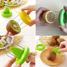 Кухонные принадлежности нержавеющая сталь киви резак для очистки фруктов ABS хорошее