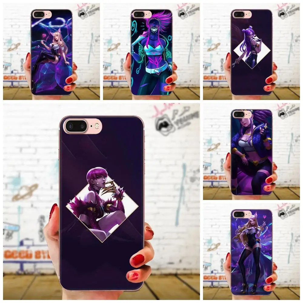League Of Legends Akali ТПУ чехол для телефона Galaxy Alpha Note 10 Pro A10 A20 A20E A30 A40 A50 A60 A70 A80 A90 M10 M20 M30 M40 |