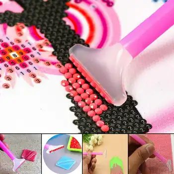 

111PCS Diy Diamond Embroidery Accessories and Tools Kit Adult or Kids Diamond Painting Box Glue Pen Kit Adult Kids