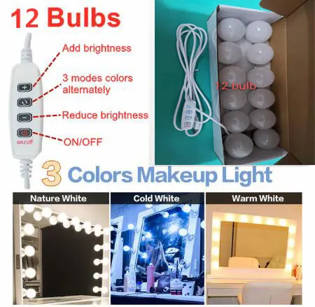 12 bulbs