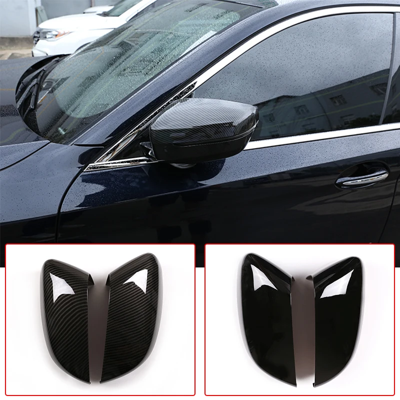

LHD Car Exterior Rear View Mirror Cap Cover Trim ABS Carbon For BMW 5/7 Series G30 G11 G12 6 Series GT 3 Series G20 Accessories