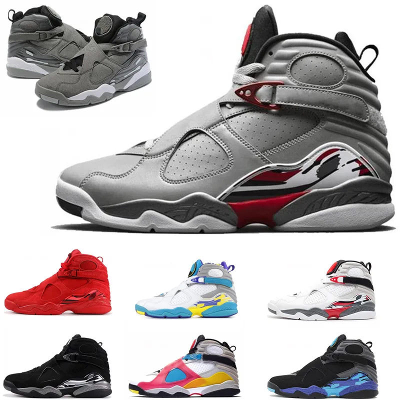 

Hot sale 8s Men Basketball Shoes Aqua Chrome Countdown Pack South Beach Mens Trainer designer Sports Sneaker