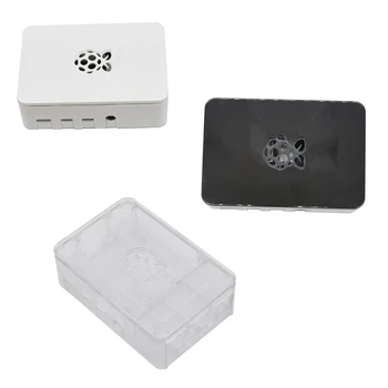 

for Raspberry Pi ABS Case Enclosure Box V4 Updated for Raspberry Pi 4B