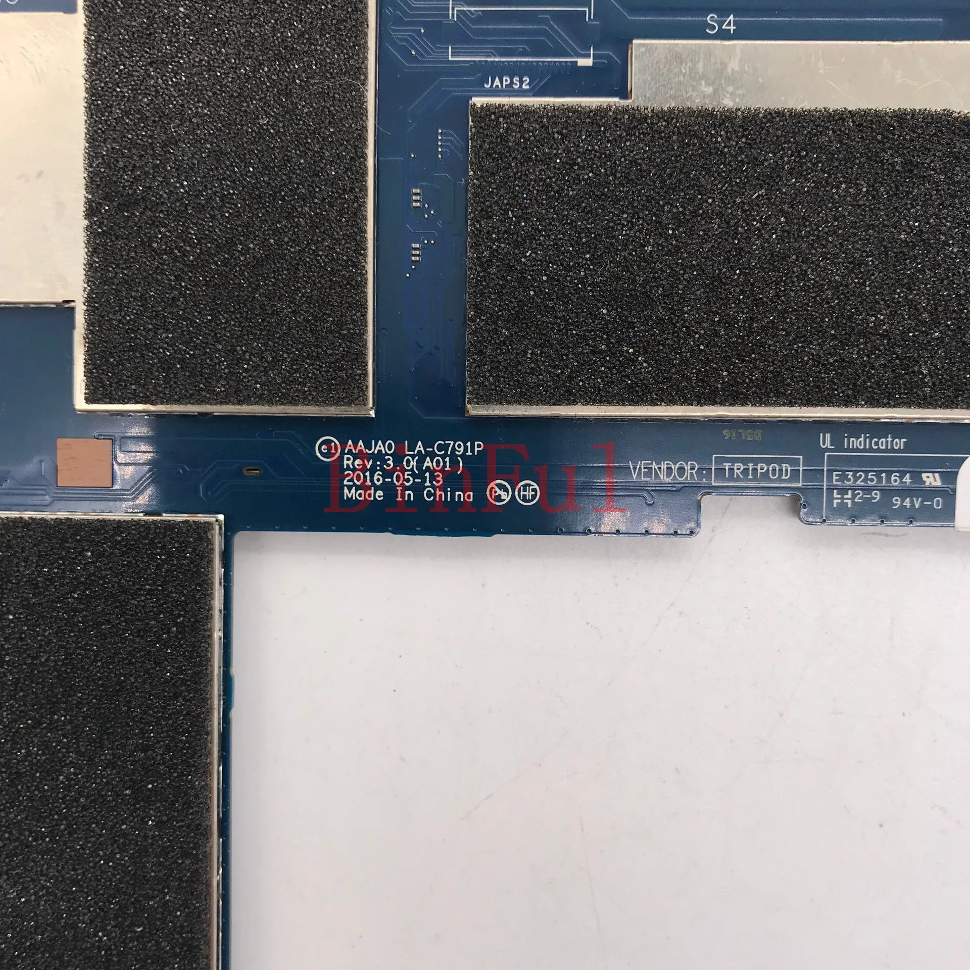 Высокое качество для Latitude 5175 Материнская плата ноутбука CN-0VCHJG 0VCHJG AAJA0 LA-C791P с SR2EG M5 6Y57 полностью протестирована