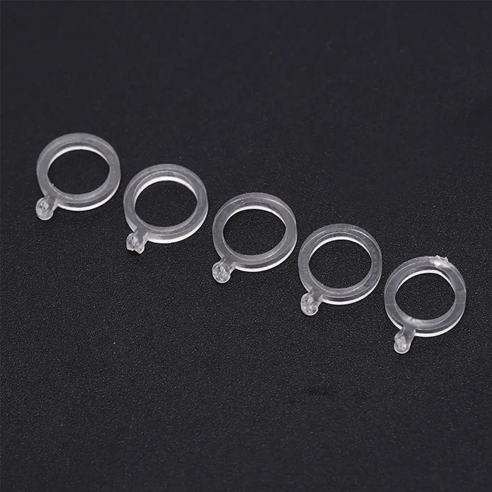 Fishing Bait Fishing Accessories Fishing Tools Fishing Tackle 100pcs White PE Pellet Lure Bait Bandage Elastic Baitbands for Carp fishing Pellets Bait Bander Holder Boilie Stops