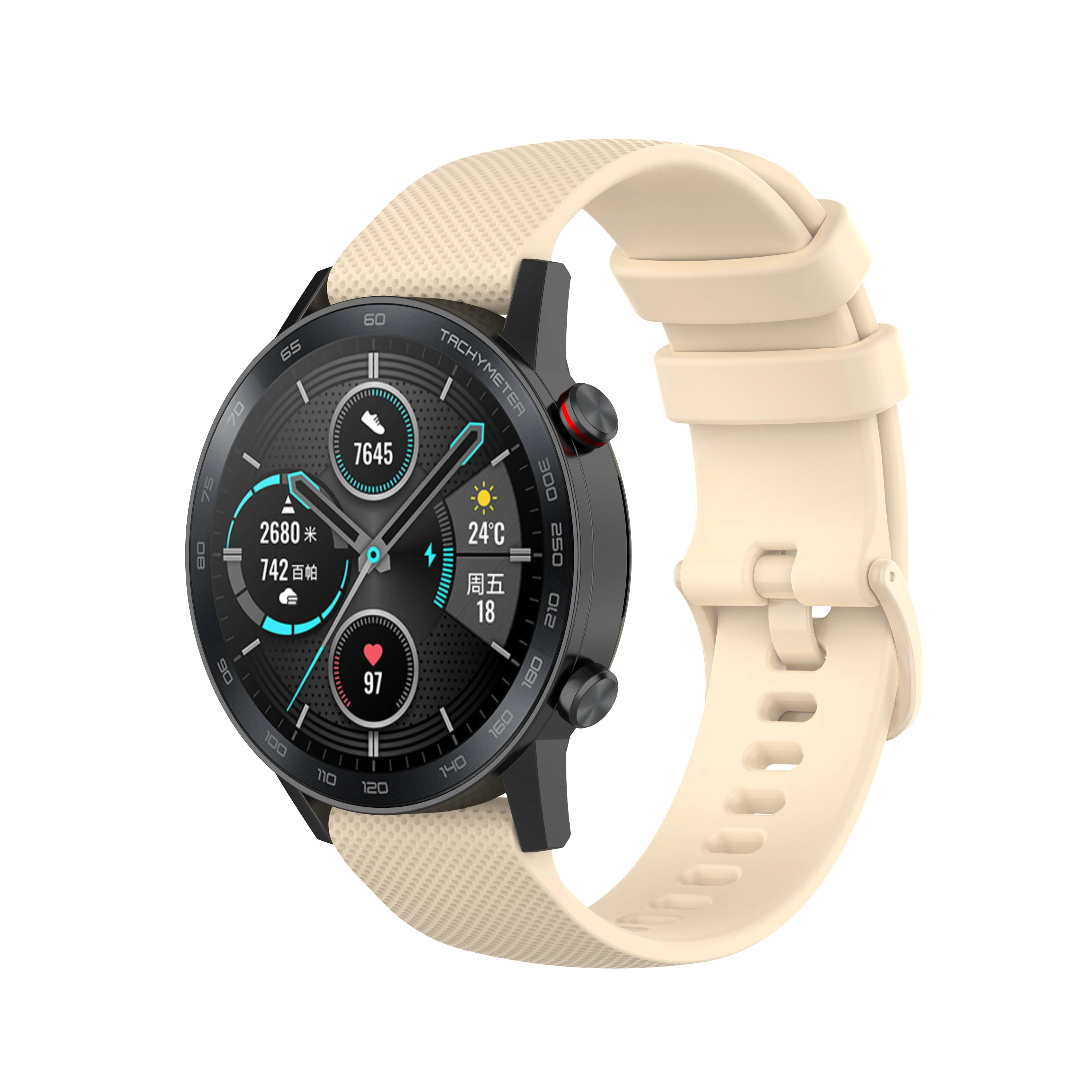 Мягкий силиконовый ремешок для наручных часов для huawei Honor Magic Watch 2 ремешок для наручных часов
