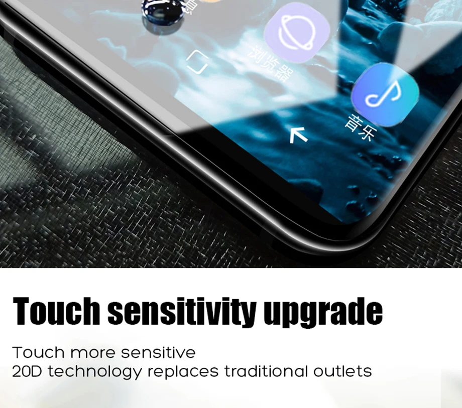 500D полностью изогнутое закаленное стекло для samsung Galaxy S9 S8 Plus Note 9 8 Защитная пленка для экрана на samsung S7 S6 Edge S9