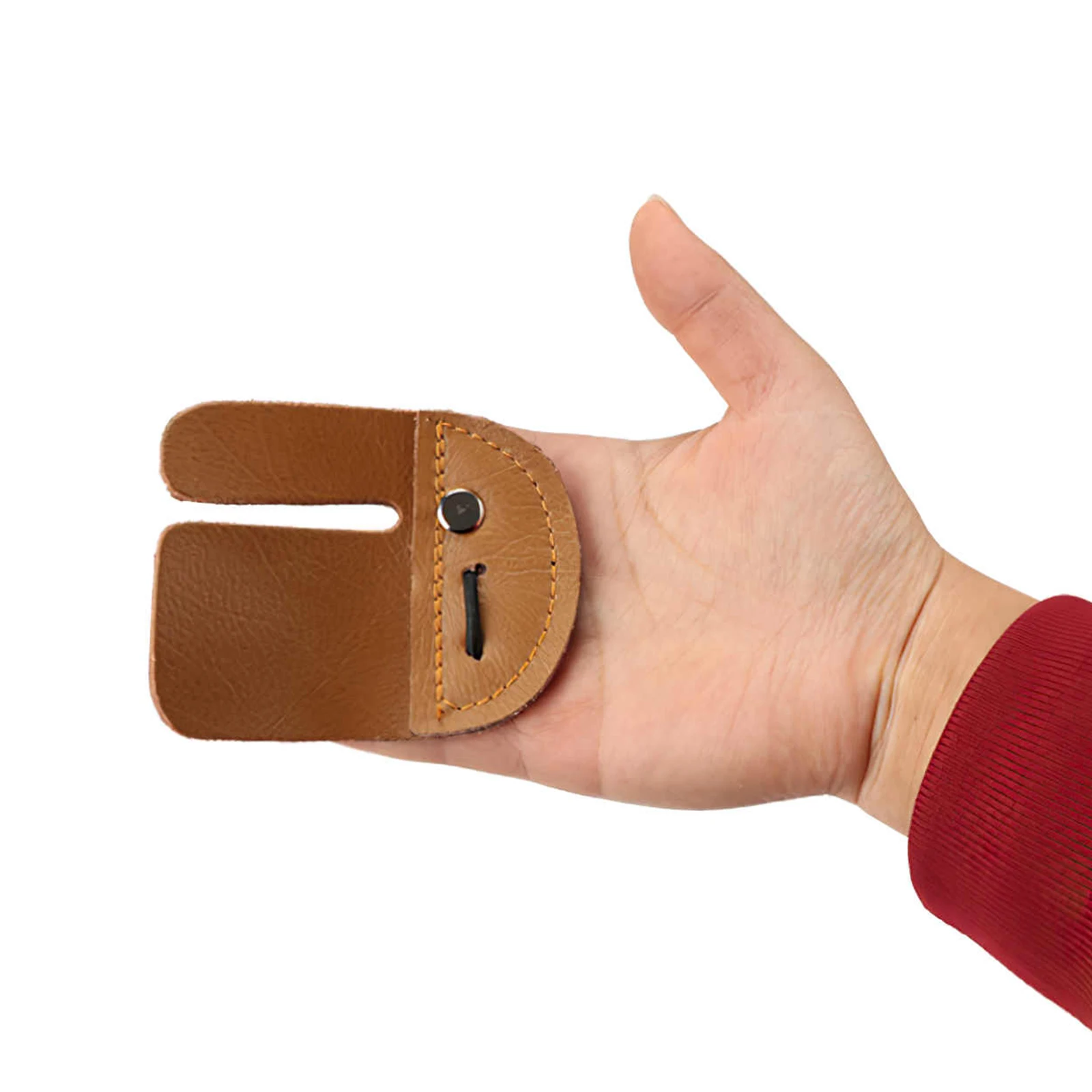 Archery Finger Protect Adjustable Finger Guard Wear Resistant Portable