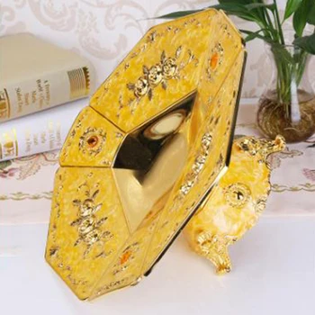

Kitchen Fruit Plate Decoration EU Style Zinc Alloy Table Candy Dessert