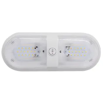 

Caravan Accessories 12V Car Interior LED Dome Light Ceiling Lamp with Switch for RV Marine Boat Yacht Camping Car Motorhome