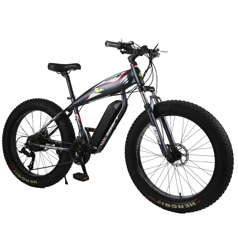 Мощный электрический скутер 1500 Вт/1000 Вт 2 колеса Электрический велосипед 48 в снег/пляж внедорожный жир Электрический велосипед взрослых