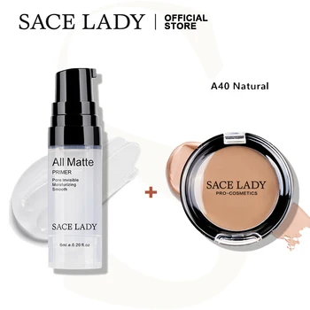 

SACE LADY Face Base Primer Makeup Set Liquid Matte Concealer Make Up Oil-control Face Corrector Primer Cosmetic Wholesale