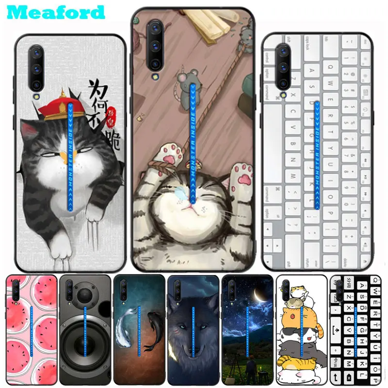 

Coque For Vivo IQOO Pro Case Silicone Black Soft TPU Back Cover for Vivo IQOO Neo Phone Case IQOO Pro 5G Cover Cat Lion Bumper