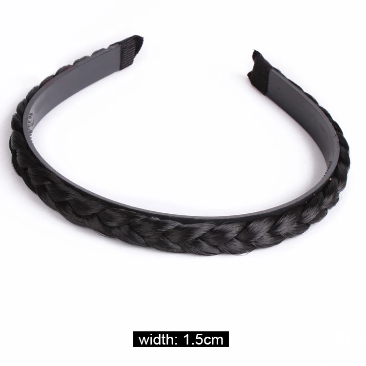 shein hair accessories Fashion Women Twist Hairbands Toothed Non-slip Headbands Girls Braid Hair Accessories Adjustable Head Band Bezel Headwear wide headbands for short hair