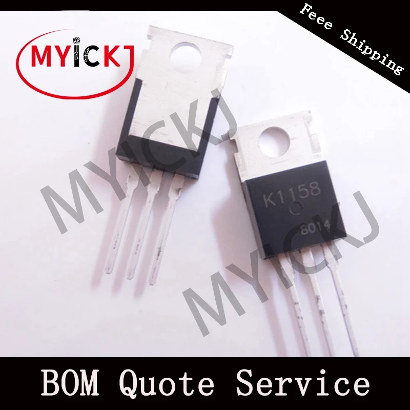 5 шт. K1158 силиконовый N канал MOS FET TO-3P микросхема