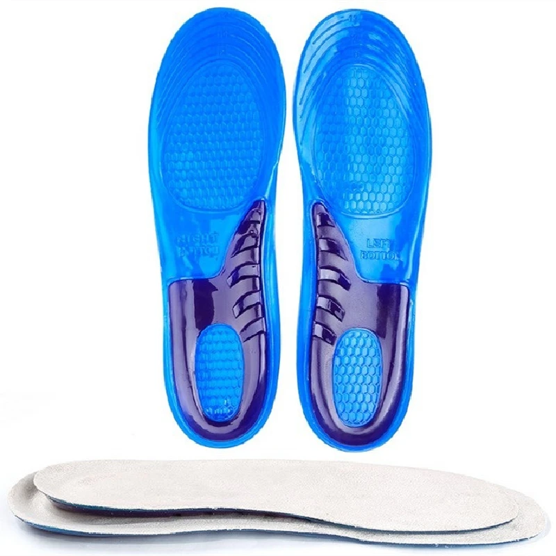 Cresfimix male plus size high quality running sport shoes insoles plantilla de zapatos unisex pro shock adsorption insoles a07