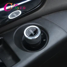 Алюминиевый сплав автомобиля зеркало заднего вида Ручка регулировки крышки наклейки подходит для Chevrolet Chevy Cruze седан хэтчбек 2009