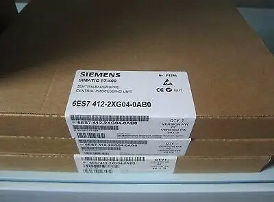 Фирменная Новинка Siemens 6ES7412-2XG04-0AB0 6ES7 412-2XG04-0AB0 S7-400 CPU412-2