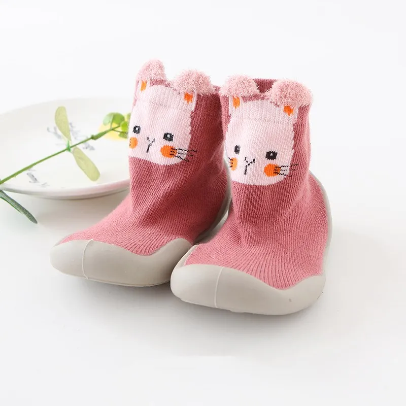 New Baby Shoes Non-slip Floor Socks Baby Toddler Sock Soft Rubber Shoes Sole Baby Boy Girl Toddler Shoes