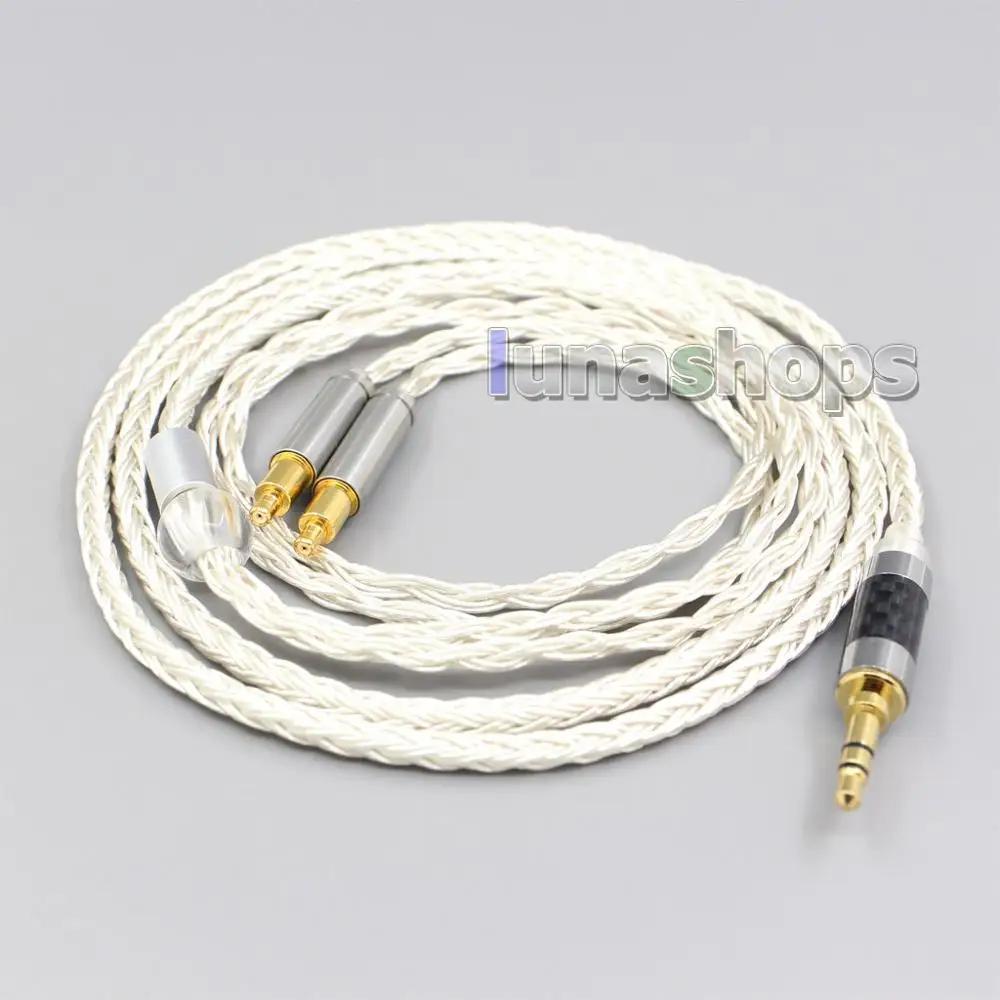 LN007241 16 Core OCC Silver Plated Headphone Cable For Audio Technica ATH ADX5000 MSR7b 770H 990H ESW950 SR9 ES750 ESW990