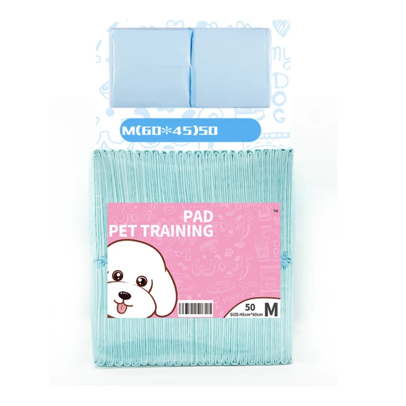 100pc Underpad For Dogs Absorbent Pet Diaper Dog Training Pee Pads Disposable Nappy Mat For Dog Cats Pets Clean Deodorant Diaper