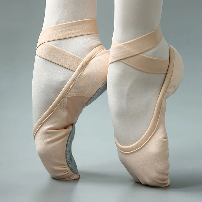 Sapatilha ballet balé bale Lona tecido Capezio - Bege - 26