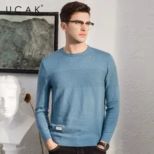 *#Best Price UCAK Brand Sweater Men Fashion O-Neck Pull Homme Knitwear Pullover Men Autumn Winter Cotton Sweaters Jersey Hombre Clothes U1014 *#Best Price UCAK Brand Sweater Men Fashion O-Neck Pull Homme Knitwear Pullover Men Autumn Winter Cotton Sweaters Jersey Hombre Clothes U1014