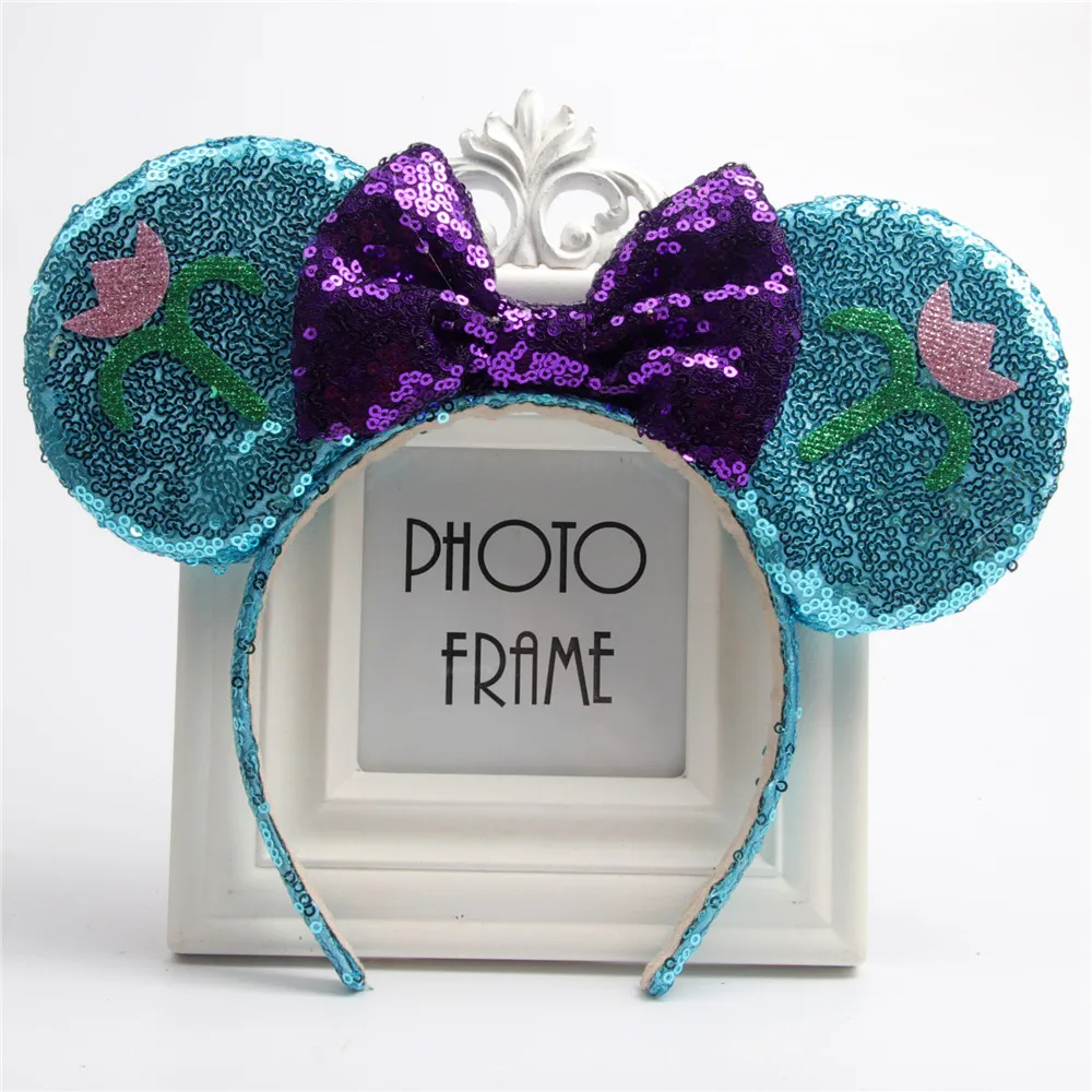 ZAFILLE Lovely Hairbands Minnie Ears Girl Hair Band For Photo Shoot Birthday Party Headwear Photography Girls Hair Accessories baby accessories bag	 Baby Accessories