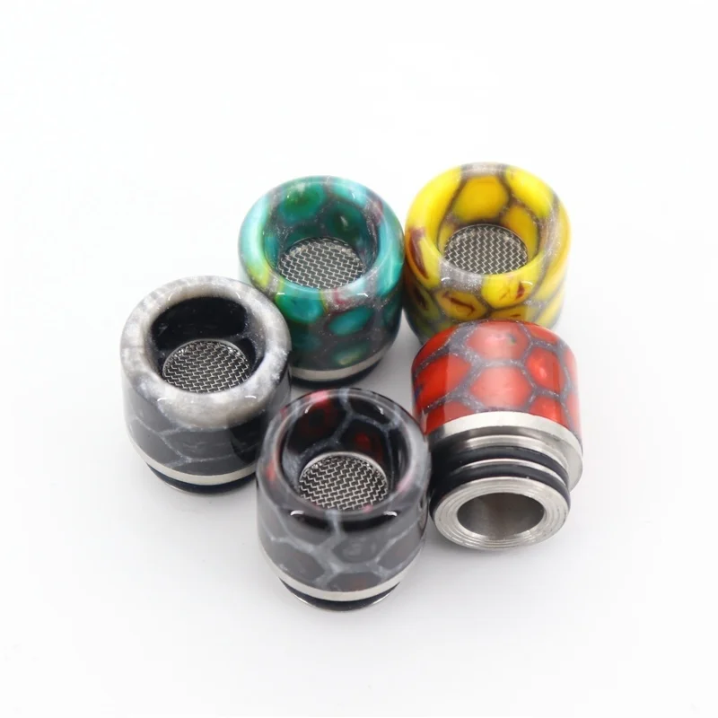 

Authentic YUHETEC 810 Resin+Stainless Steel Drip Tip filter screen for TFV8 BIG BABY/TFV12 Prince E Cigarette