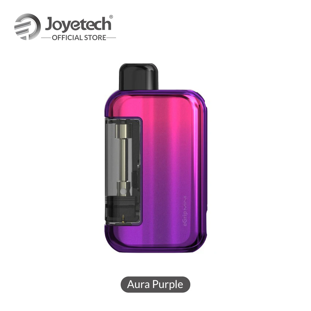 Aura Purple Предпродажа,, Joyetech exceed Grip Mini Kit, встроенный аккумулятор 420 мАч, емкость 1,3 мл, Ом, катушка NiCr VS exceed Grip, электронная сигарета - Цвет: Aura Purple