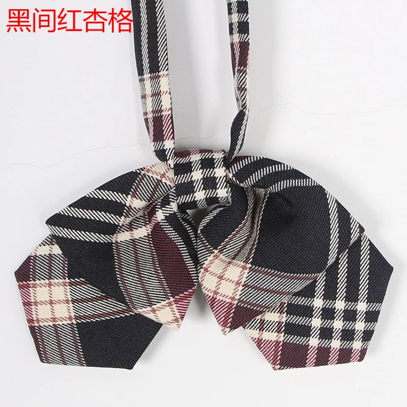 Collar Flower Японский Для женщин Высокая Талия черный, красный, абрикосовый; клетчатая юбка молодая девушка, студентка JK форма плиссированные юбки принцессы в стиле ретро с пышной юбкой - Цвет: Collar Flower