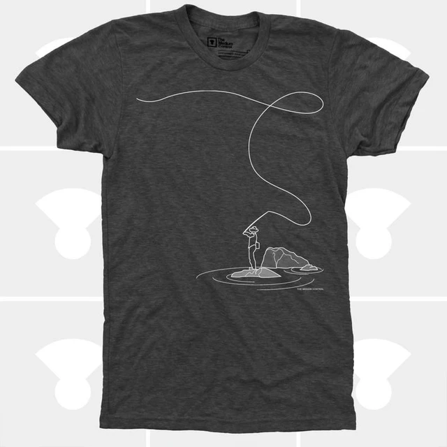 Fly Fishing Gifts for Men T-Shirt SHORT Casual 100% COTTON O-Neck MEN shirt  - AliExpress