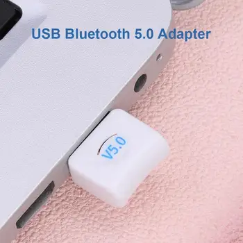 

2 In 1 Bluetooth 5.0 Adapter Transmitter Receiver USB Speaker For PC Dongle Audio Music Dual Chip Laptop Headphones Wireles U1A2
