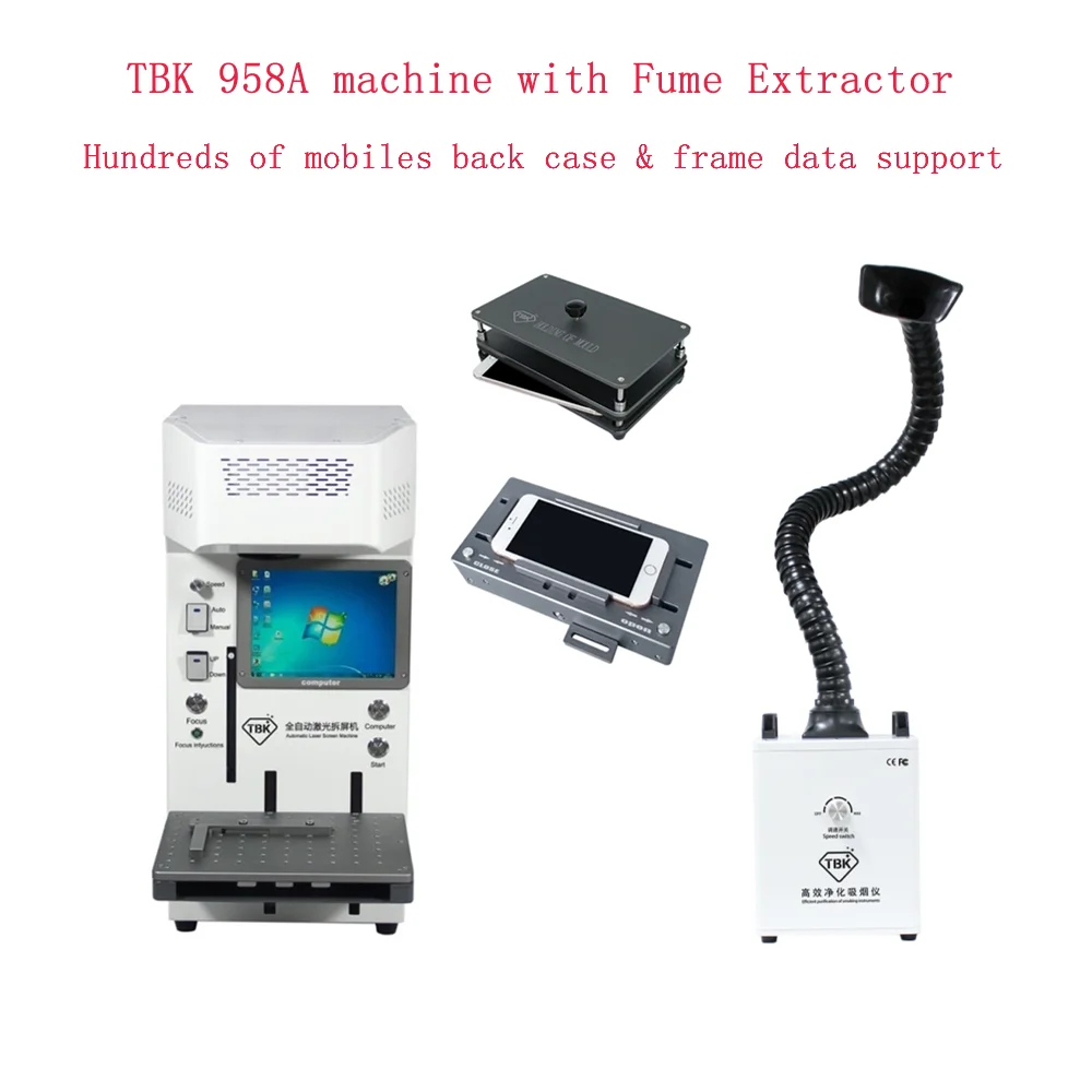 TBK 958A Separating engraving machine auto focus LCD Mini Laser Diode
