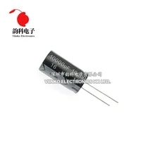 1 шт 16В 10000 мкФ 16*30 мм алюминиевый электролитический конденсатор 16х30мм