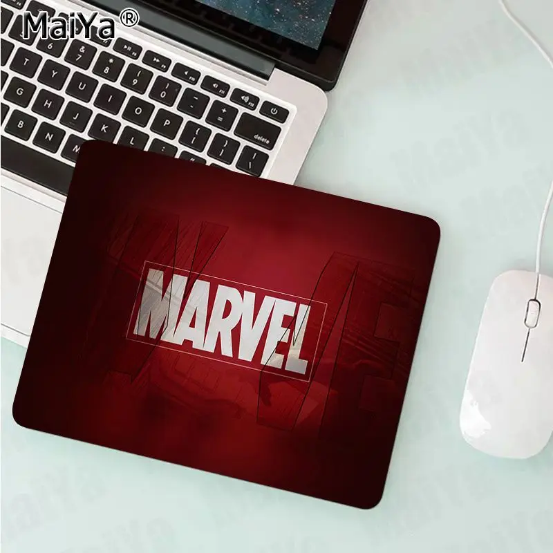 Maiya Дизайн Marvel супергерой индивидуальный игровой коврик для мыши для ноутбука резиновый ПК компьютерный игровой коврик