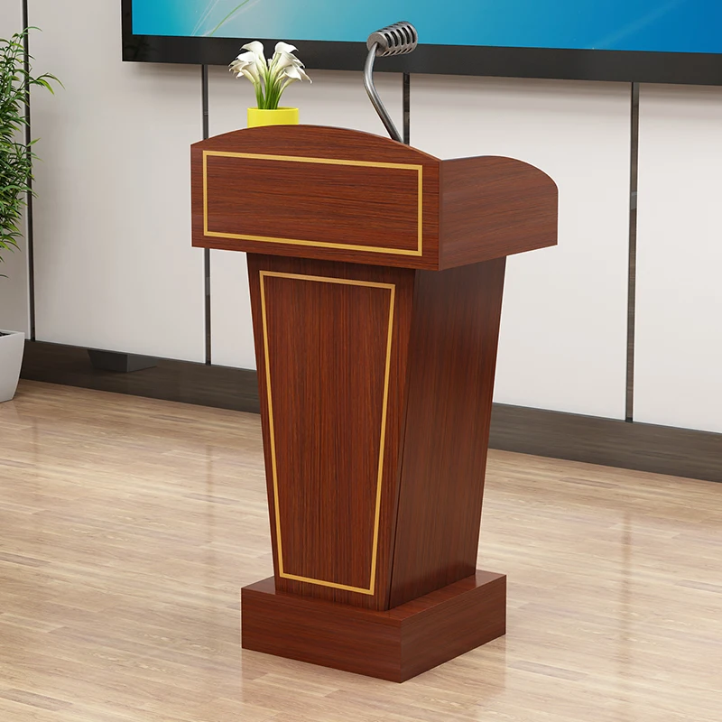 

Podium Welcoming Platform Reception Desk Speech Training Platform Shopping Guide Teacher Platform Wedding Reception Desk