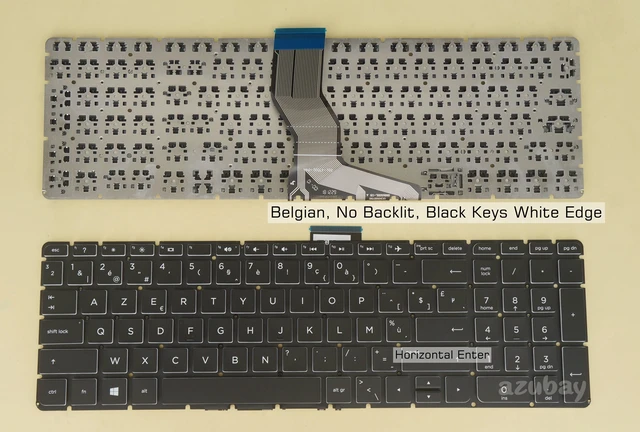 Belgian Keyboard For Hp 15-bc 15- Bc010nb Bc014nb Bc200nb Bc203nb Bc211nb G37k Aeg37b02110 Sg-84770-xja - Replacement Keyboards - AliExpress