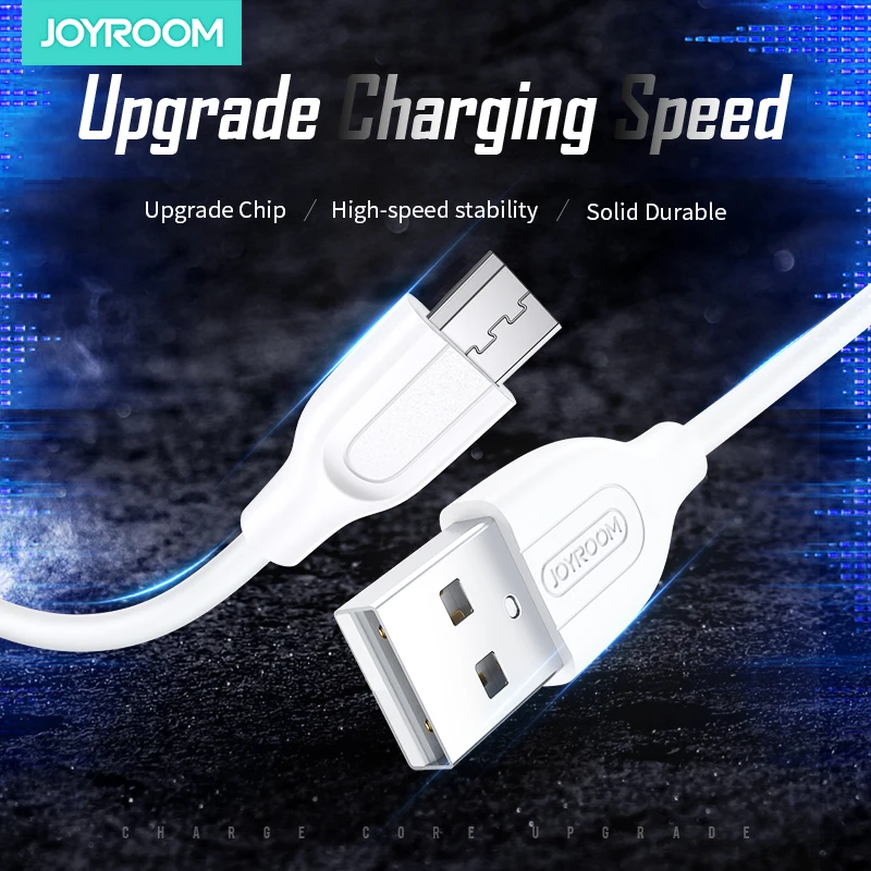 

Joyroom Micro USB Cable Fast Charging Samsung Huawei Xiaomi Redmi Android Mobile Phone USB Micro Cable Charger Data Cord