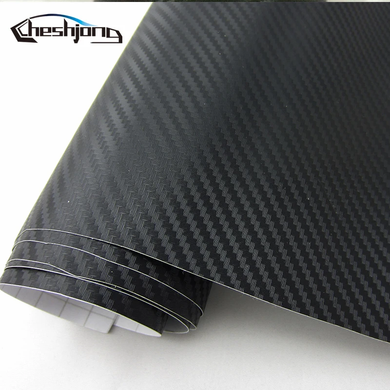 3D-carbon-fiber-vinyl-black-wraps-4