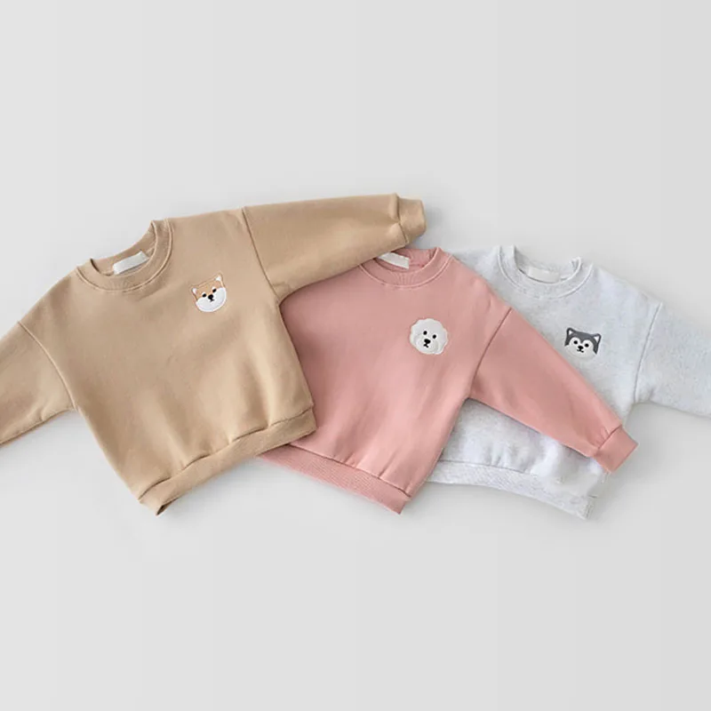 Baby Animal Print Hoodie Set Sports Suits