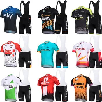 

2020 Bike Team Cycling Jersey Sets Ropa Ciclismo mtb Bicycle Cycling Clothing Men Maillot Ciclismo Cycling Wear Bike Clothes